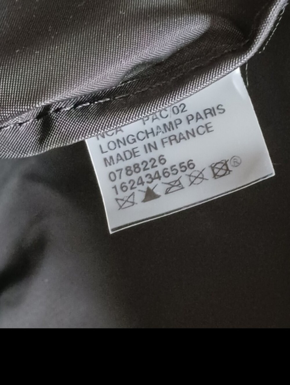 Longchamp Eiffel Tower Blue/ Brown Travel Bag - Picture 15 of 16